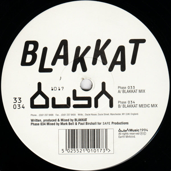 Blakkat : Blakkat (12", Bla)