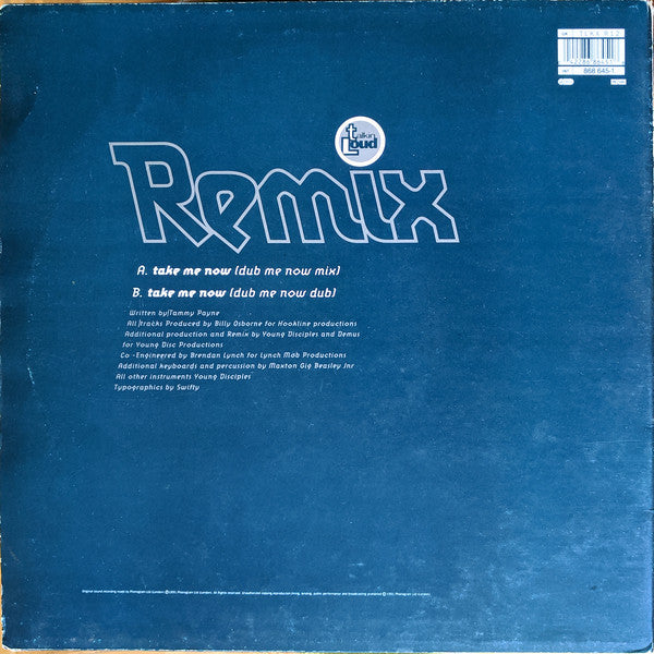 Tammy Payne : Take Me Now (Remix) (12")