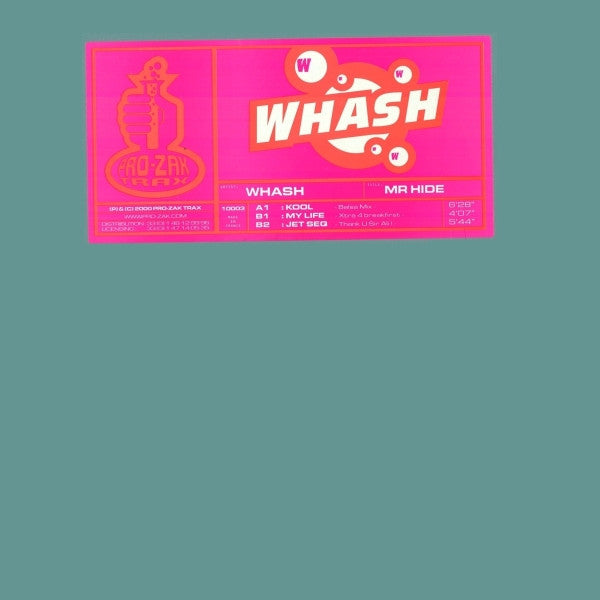Whash : Mr Hide (12")