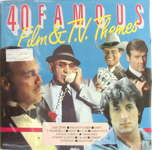 The Hollywood Studio Orchestra : 40 Famous Film & T.V. Themes (2xLP)
