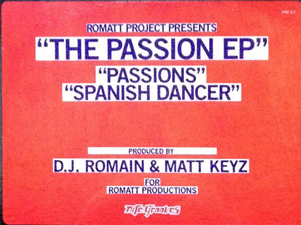 Romatt : The Passion EP (12", EP)