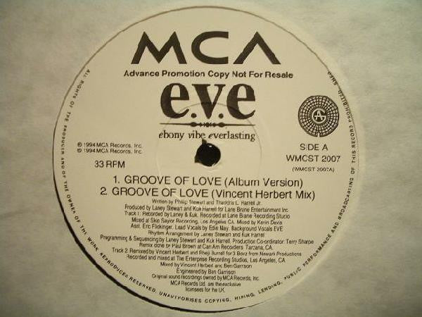 Ebony Vibe Everlasting : Groove Of Love (2x12", Promo)