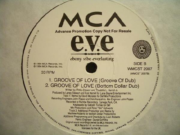 Ebony Vibe Everlasting : Groove Of Love (2x12", Promo)