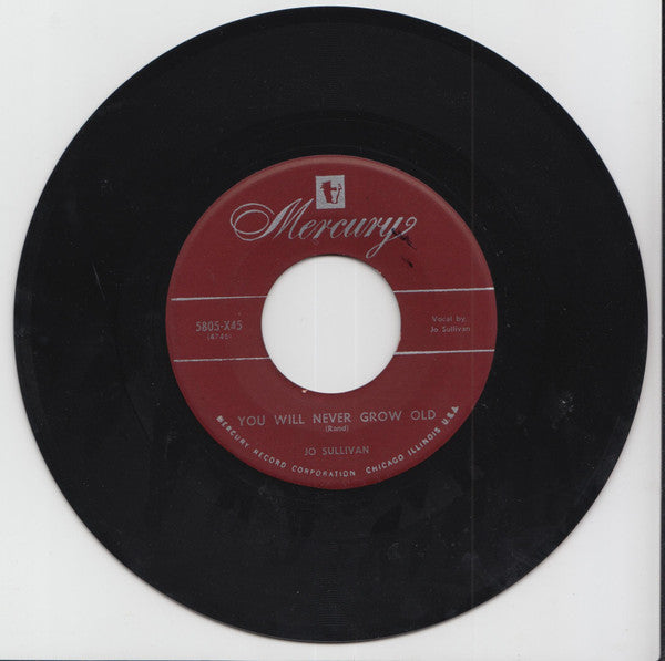 Jo Sullivan (4) : Little White Mark / You Will Never Grow Old (7")