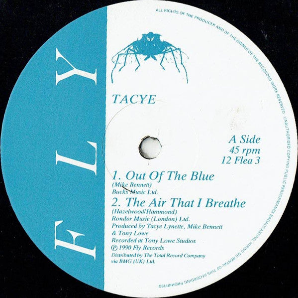 Tacye : Out Of The Blue (12", EP, Single)