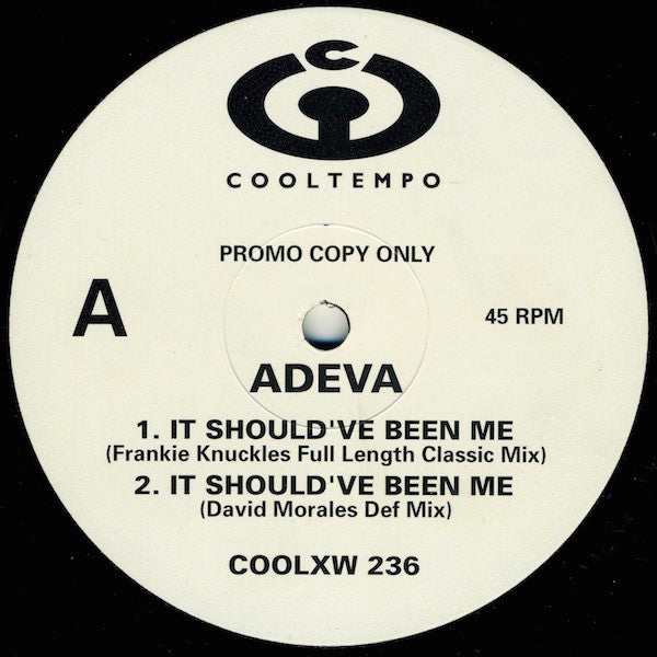 Adeva : It Should've Been Me (12", Promo)