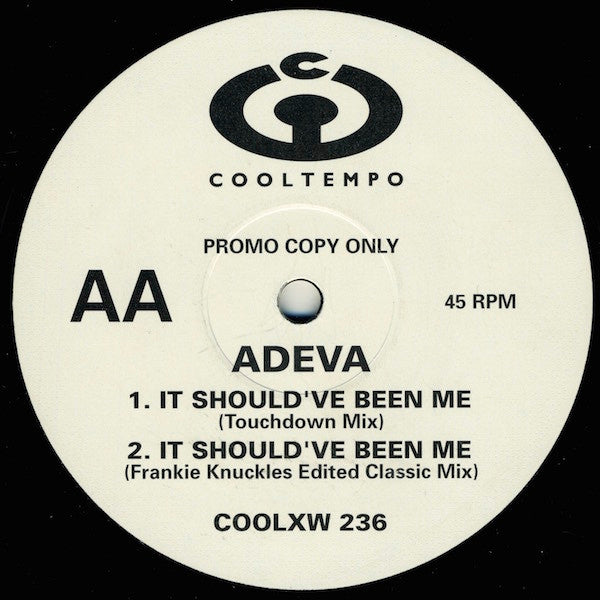 Adeva : It Should've Been Me (12", Promo)