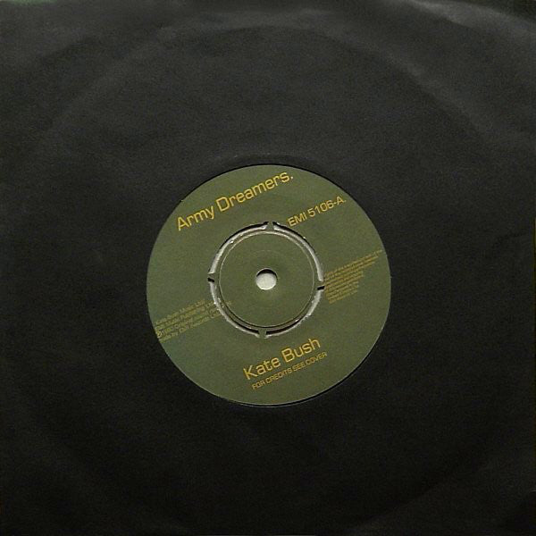 Kate Bush : Army Dreamers (7", Single, Bla)