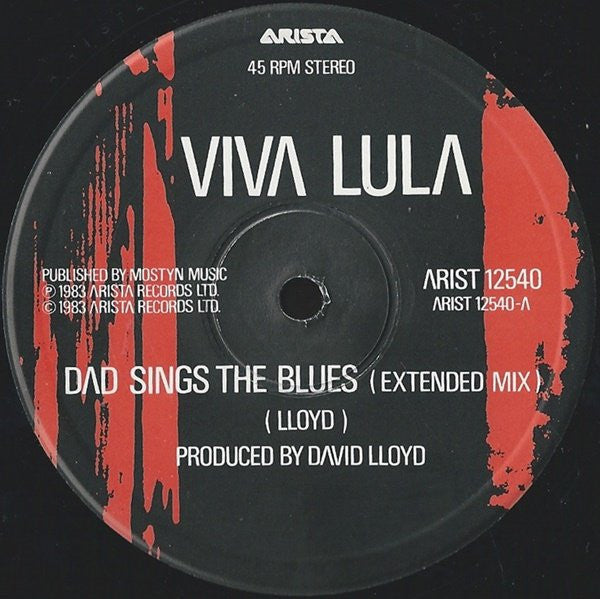Viva Lula : Dad Sings The Blues (12", Single)