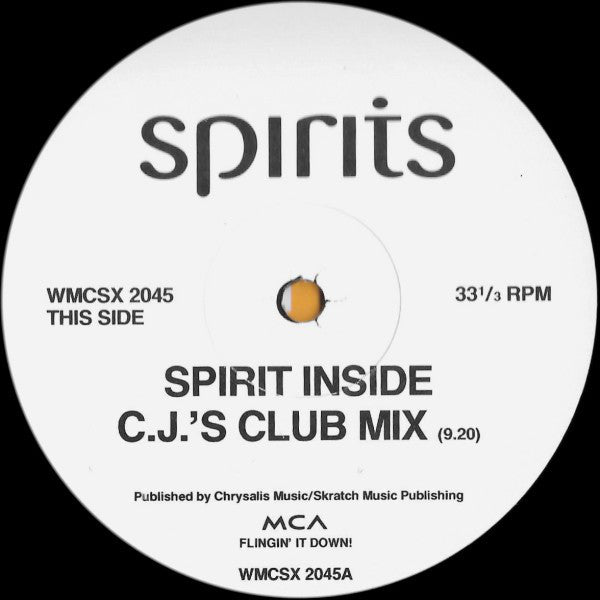 Spirits : Spirit Inside (12", Ltd, Promo)