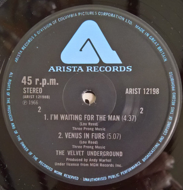 Lou Reed / The Velvet Underground : Street Hassle / I'm Waiting For The Man / Venus In Furs (12")