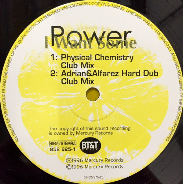 Global Split : Power (I Want Some) (12")
