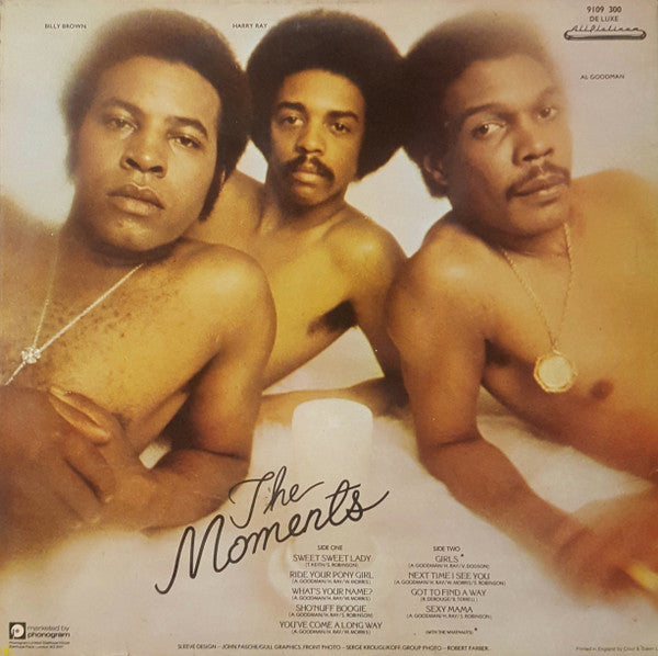 The Moments : Those Sexy Moments (LP, Comp, Lam)