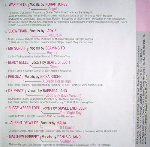 Various : Electro Jazz Divas (CD, Comp)