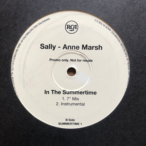 Sally Anne Marsh : In The Summertime (12", Promo)