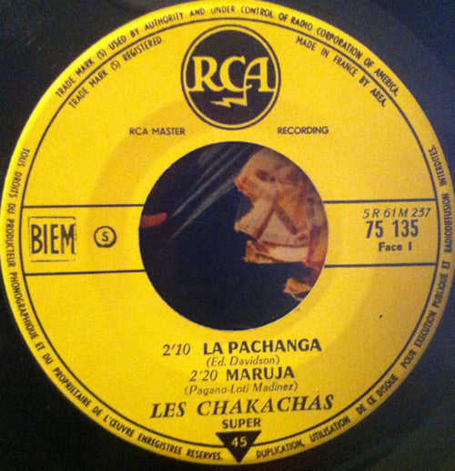 Chakachas : La Pachanga (7", EP)