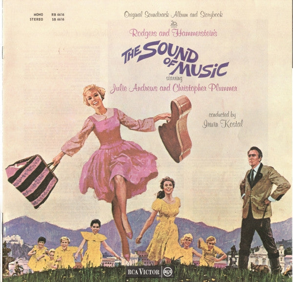 Rodgers & Hammerstein Starring Julie Andrews • Christopher Plummer Conducted By Irwin Kostal : The Sound Of Music (An Original Soundtrack Recording) (LP, Album, RE)