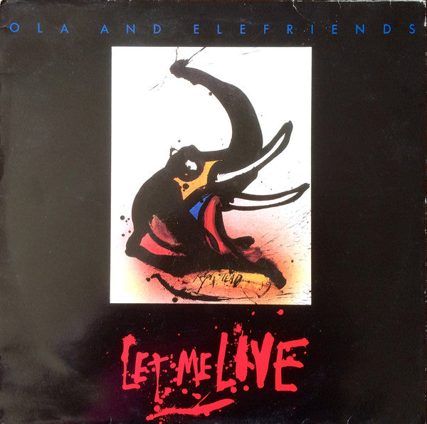 Ola And Elefriends : Let Me Live (12", Single)
