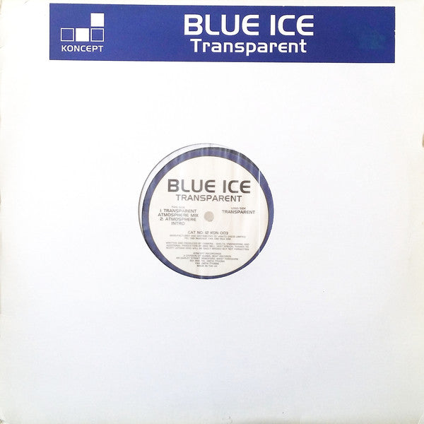 Blue Ice (2) : Transparent (12")