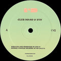 Club No-No & SVN (2) : Untitled (12")