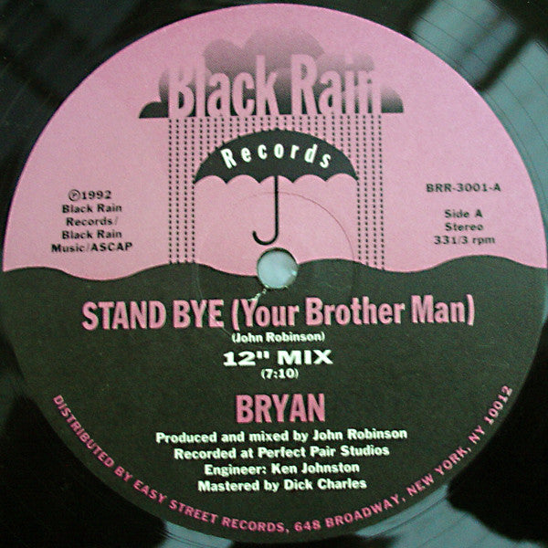 Brian Keith : Stand Bye (Your Brother Man) (12")