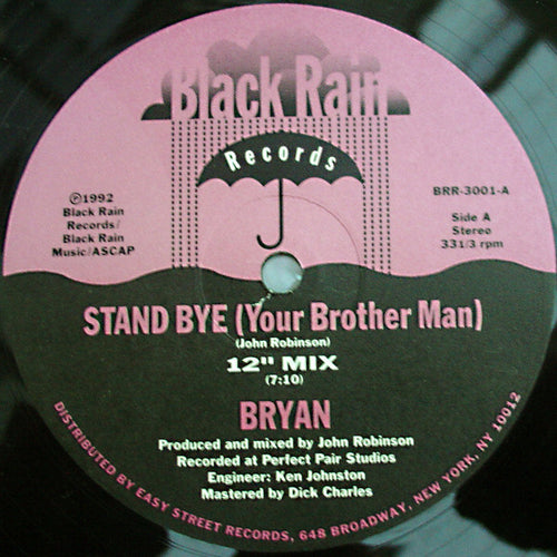 Brian Keith : Stand Bye (Your Brother Man) (12")