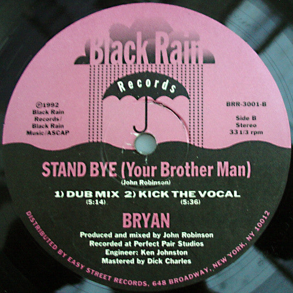 Brian Keith : Stand Bye (Your Brother Man) (12")