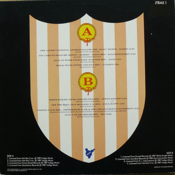 Various : Jack Trax - The First Album (LP, Comp)