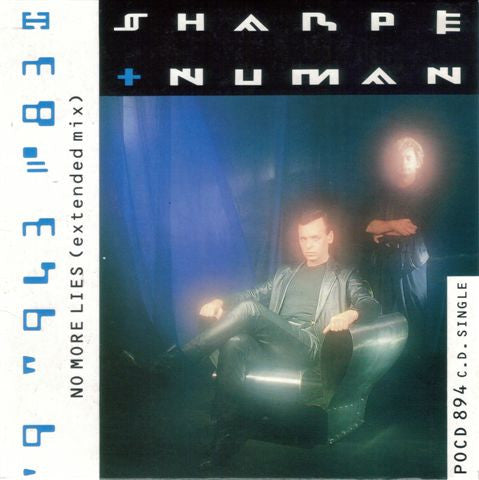 Sharpe & Numan : No More Lies (Extended Mix) (CD, Single)