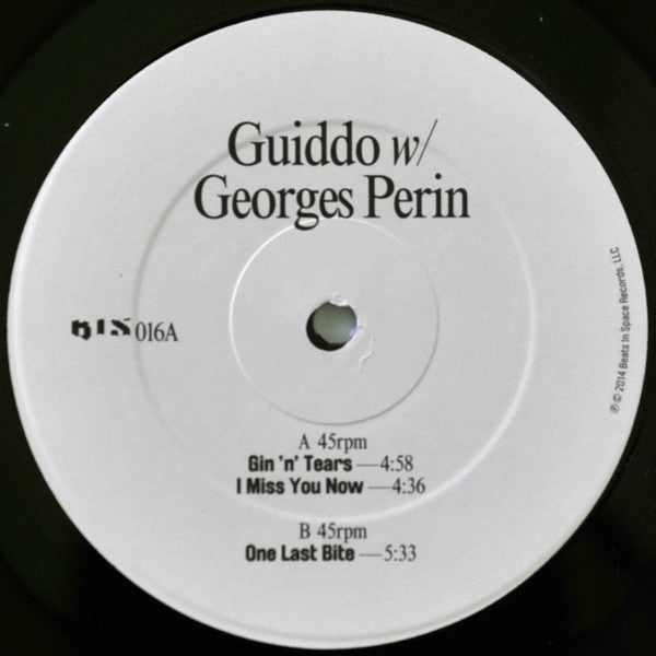 Guiddo w/ Georges Perin : Gin 'n' Tears (12", EP)