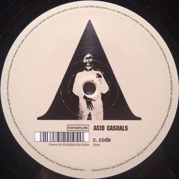 Acid Casuals : Filthy Pitch (12")