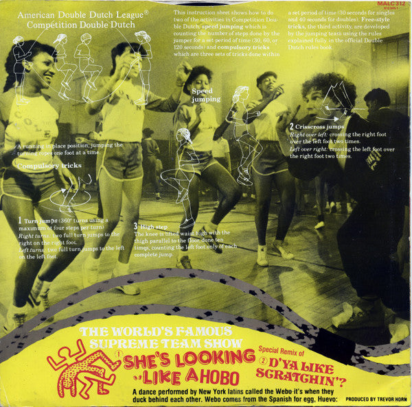 Malcolm McLaren : Double Dutch (12")