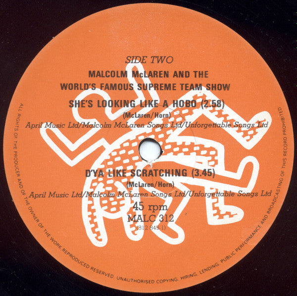 Malcolm McLaren : Double Dutch (12")
