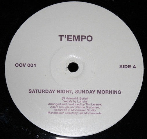 T-Empo : Saturday Night, Sunday Morning (12")