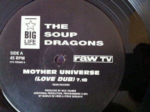 The Soup Dragons : Mother Universe (12", Single, Promo)