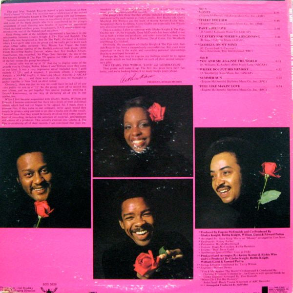Gladys Knight & The Pips* : 2nd Anniversary (LP, Album, Gol)