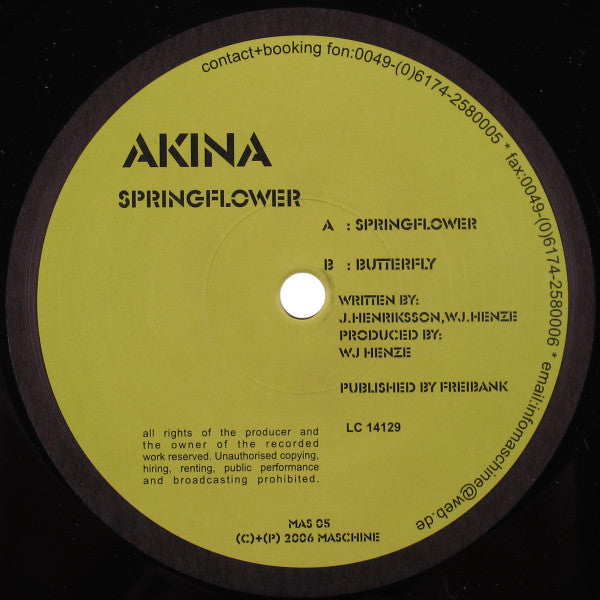 Akina : Springflower (12")