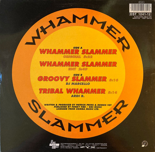 Warp 9 (2) : Whammer Slammer (12")