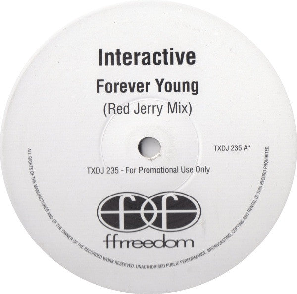Interactive : Forever Young (12", Promo)