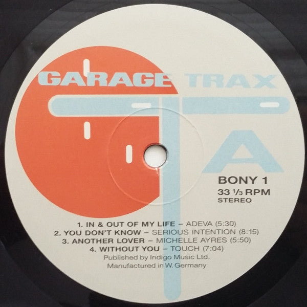 Various : Garage Trax 1 (The Sound Of New York Garage) (LP, Comp)