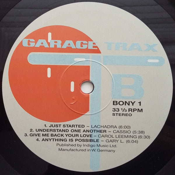 Various : Garage Trax 1 (The Sound Of New York Garage) (LP, Comp)