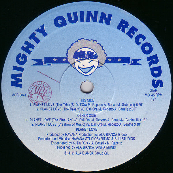 Planet Love : Planet Love (12")