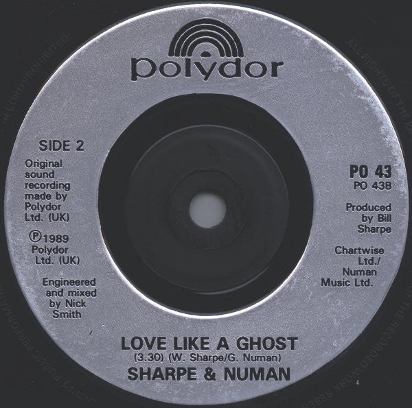 Sharpe & Numan : I'm On Automatic (7", Single)