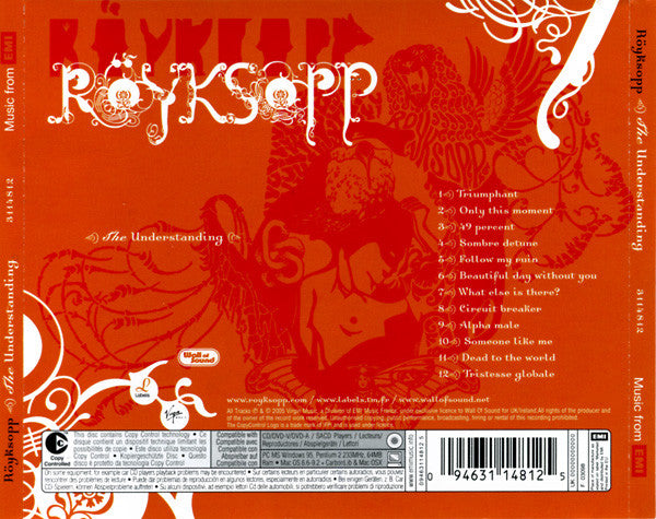 Röyksopp : The Understanding (CD, Album, Copy Prot.)