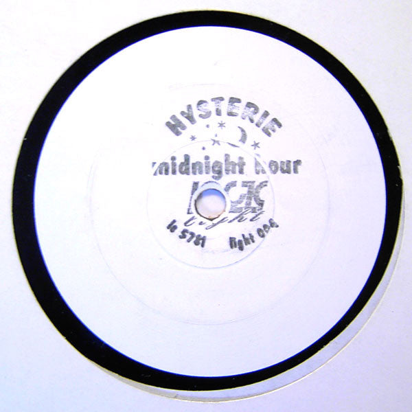 Hysterie : Midnight Hour (12", Promo, W/Lbl, Sta)