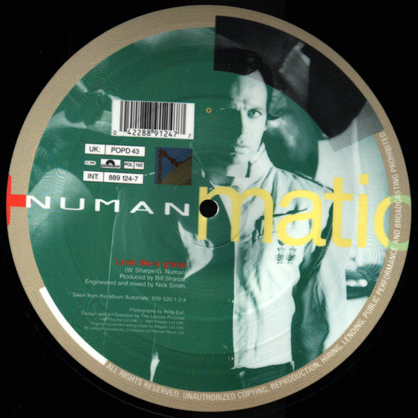 Sharpe & Numan : I'm On Automatic (7", Single, Ltd, Pic)