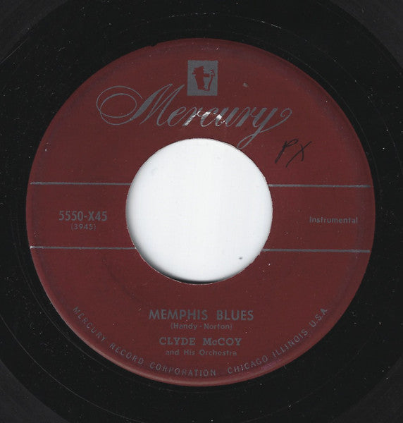 Clyde McCoy And His Orchestra : Wait For Me / Memphis Blues (7")