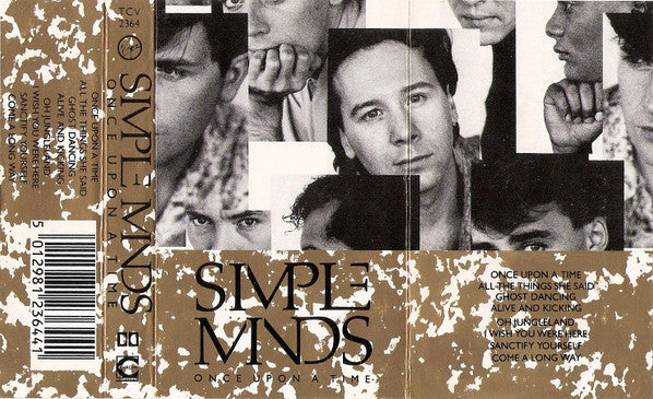 Simple Minds : Once Upon A Time (Cass, Album, Whi)