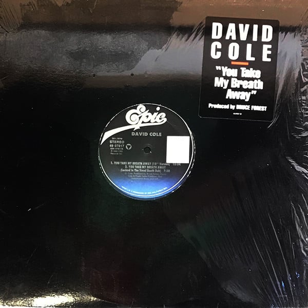 David Cole : You Take My Breath Away (12")