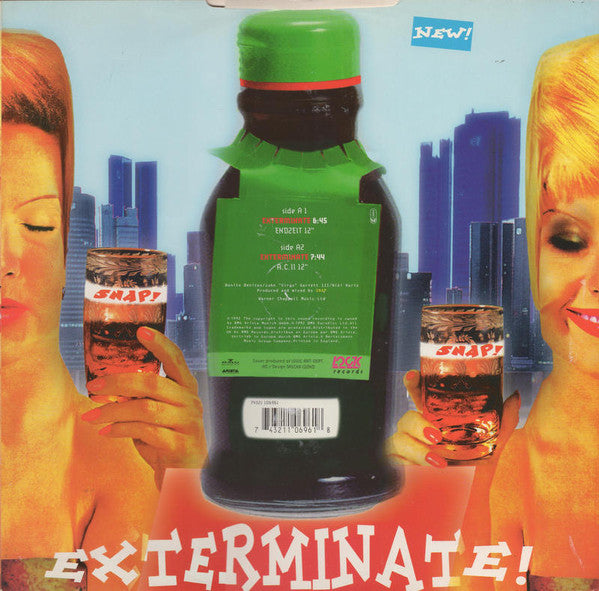 Snap! Featuring Niki Haris : Exterminate! (12", Single)